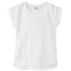 Meisjes T-shirt met gestructureerde strepen