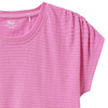 Meisjes-T-shirt met gestructureerd materiaal