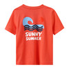Jungen T-Shirt mit Rücken-Print