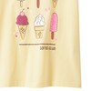 Mädchen T-Shirt mit Eis-Print