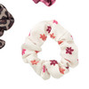 3 Scrunchies in verschiedenen Dessins