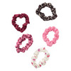 5 Scrunchies in verschiedenen Dessins