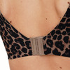Naadloze bustier voor dames met luipaardprint