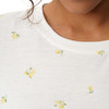 Dames slaapshirt met citroenmotieven