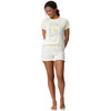 Damen Schlafshirt mit Zitronen-Print