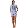 Damen Schlafshirt mit Hummer-Print