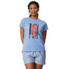 Damen Schlafshirt mit Hummer-Print