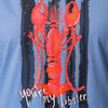 Damen Schlafshirt mit Hummer-Print