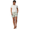 Damen Seersucker-Schlafshorts mit Streifen