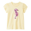 Mädchen T-Shirt mit Pailletten