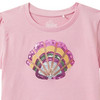 Mädchen T-Shirt mit Pailletten