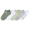 5 Paar Damen Sneaker-Socken mit Blumen