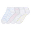 4 Paar Damen Sneaker-Socken mit Punkten