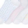 4 Paar Damen Sneaker-Socken mit Punkten