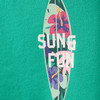 Jungen Sweatshorts mit kleinem Print