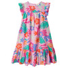 Mädchen Kleid mit Blumen-Allover