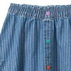 Mädchen Jeansrock mit Streifen