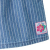 Mädchen Jeansshorts mit Streifen