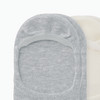 2 Paar Damen Füßlinge mit Bio-Baumwolle