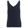 Damen Top mit Rippstruktur