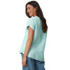 Damen Musselin-Bluse mit Herz-Stickerei