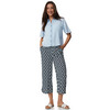 Damen Bluse mit Knopfleiste