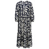 Damen Maxikleid mit Allover-Muster