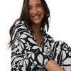 Damen Maxikleid mit Allover-Muster