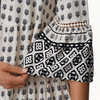 Damen Tunika-Kleid mit Allover-Muster