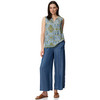 Damen Blusentop mit Allover-Muster