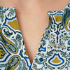 Damen Blusentop mit Allover-Muster