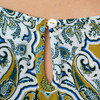 Damen Blusentop mit Allover-Muster