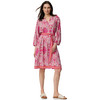Damen Tunikakleid mit Allover-Muster
