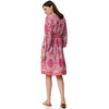 Damen Tunikakleid mit Allover-Muster