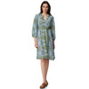Damen Tunikakleid mit Allover-Muster