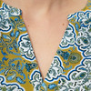 Damen Tunikakleid mit Allover-Muster