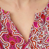 Dames maxi-jurk met all-over patroon