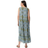 Dames maxi-jurk met all-over patroon