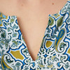 Dames maxi-jurk met all-over patroon