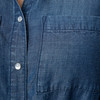 Damen Maxikleid in Denim-Optik