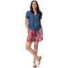 Damen Shorts mit Allover-Muster