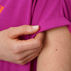 Dames-T-shirt met letteropdruk