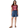 Dames-T-shirt met opdruk