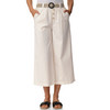 Damen 7/8 Hose mit Gürtel