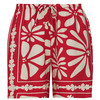 Damen Shorts mit Allover-Print