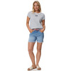 Damen T-Shirt mit Stickerei