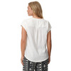Dames-T-shirt met V-hals