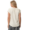 Dames-T-shirt met V-hals