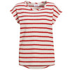 Damen Strick-T-Shirt mit Streifen