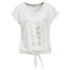 Damen T-Shirt mit Knotendetail